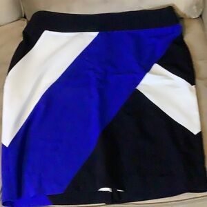 Nine West color Block Skirt